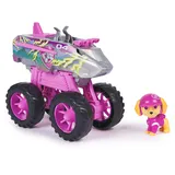 Spin Master PAW PATROL Rescue Wheels - Skyes Flug-Monstertruck mit Verwandlung in Jet-Modus und Skye Hundefigur, Spielzeug für Kinder ab 3 Jahren