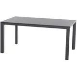 Siena Garden Silva Gartentisch 180 x 95 x 74 cm Anthrazit/Titan