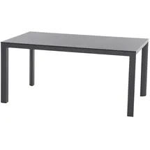 Siena Garden Silva Gartentisch 180 x 95 x 74 cm Anthrazit/Titan