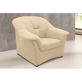 DOMO collection Sessel Papenburg Kunstleder 99 x 84 x 82 cm Beige