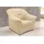 DOMO collection Sessel Papenburg Kunstleder 99 x 84 x 82 cm Beige