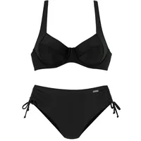 LASCANA Bügel-Bikini Damen schwarz Gr.38 Cup E