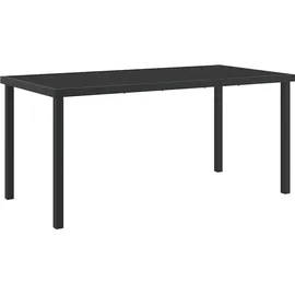 vidaXL Garten Essgruppe 7 pcs Beige Poly Rattan vidaXL