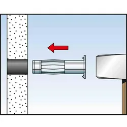 FISCHER Heimwerkerzange  HM Z 2 Hohlraum-Montagezange,