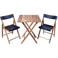 Tramontina Balkonset Potenza 3-teilig Tisch mit 2 Stühlen Gartenmöbel klappbar