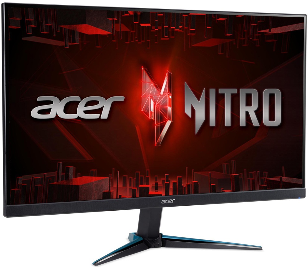 Acer Nitro VG270Ebmiix 27" Full-HD Gaming Monitor 68,6 cm 27,0 Zoll, IPS, 100Hz HDMI, 4ms GTG, 1x VGA, 2x HDMI, Audio In/Out, Lautsprecher