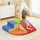 banasuper 4er Schaumstoff-Kletterblöcke für Kinder, Schaumstoff Bausteine XXL, EN71-zertifiziert & rutschfest, Kinder Montessori Spielzeug, Waschbare Hülle für Indoor-Spaß, Baby Soft