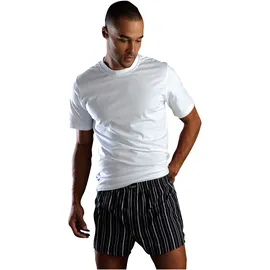 H.I.S. H.I.S T-Shirt Packung, 3 Stk. aus Baumwolle perfekt als Unterziehshirt, Gr. 4/S, weiß, , 235754-4