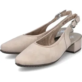 Rieker Slingpumps in Beige 40