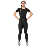 SIROKO Damen Radsport lange fahrradträgerhose für SRX PRO Premier SIROKO Schwarz XL