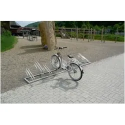 Schake Fahrradständer, Radeinstellung doppelseitig für 2x5 Fahrräder