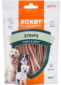 Boxby Strips hondensnack  5 x 100 g