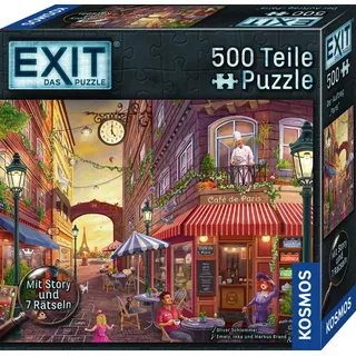 EXIT® - Das Puzzle: Der Auftrag 'Paris' von Inka Brand/ Markus Brand/ Emely Brand / Franckh-Kosmos / Spiel