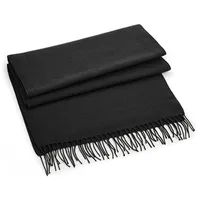 Beechfield B500 Classic Woven Scarf (Black) - Einheitsgröße