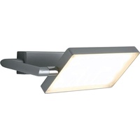 Eco-Light LED-Wandleuchte Book grau