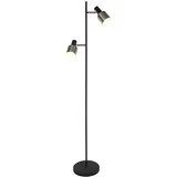 Steinhauer Stehleuchte 155,0 cm Metall schwarz