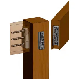 BMB Schwerlast-Verbinder Solid F Zamak 52mm BMB