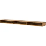 MASSIVMOEBEL24.DE Wien Lowboard 235x43x17 cm Natur Geölt Beige Massivholz