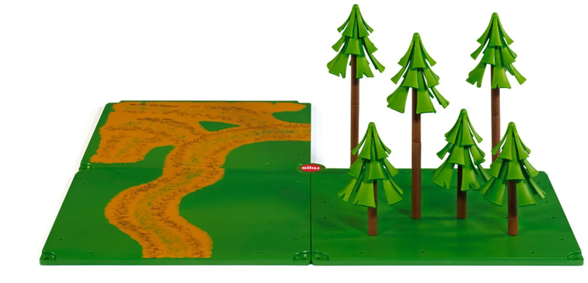 Feldwege und Wald