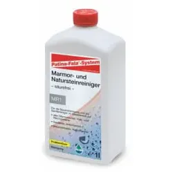 Patina-Fala® Marmor- und Natursteinreiniger säurefrei 1861 , 1 Liter- Flasche, MR1