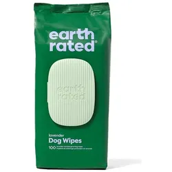 EARTH RATED Kompostierbare Tücher Lavendel 100 Stück
