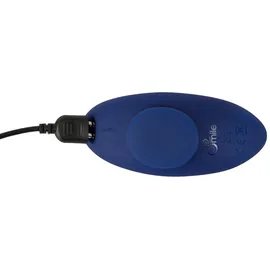 Sweet Smile Panty-Vibrator „Extra Slim“ mit Fernbedienung, blau