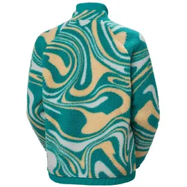 HELLY HANSEN Imperial Printed Pile Snap Fleece Barely Blue S