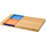 REMEMBER Schneide- und Servierbrett "Gusto" M - B 34 x T 21 x H 2,5 cm - hochwertiges Brett