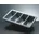 APS GN 1/1 Besteckkasten grau 53 x 32 5 cm 10 cm Kunststoff