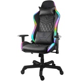 deltaco GAM-080 RGB Gaming Chair schwarz