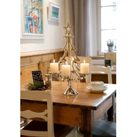 Kobolo Kerzenhalter XMASTREE4 in Silber | Gr.: onesize