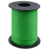 Donau Elektronik 119-14 Litze 1 x 0.14 mm2 Grün 100 m Spule (100 m)