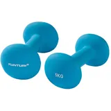 Tunturi Neopren Hanteln Kurzhantel 5 kg blau