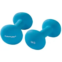 Tunturi Neopren Hanteln Kurzhantel 5 kg blau