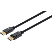 Manhattan DisplayPort Anschlusskabel DisplayPort Stecker, DisplayPort Stecker 2.00m Schwarz