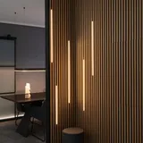 Home Deluxe Akustikpaneel NOX Weiß 2 St. 200 x 5 x 2 cm