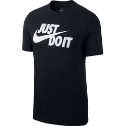 NIKE Sportswear JUST DO IT T-Shirt Herren 011 - black/white L