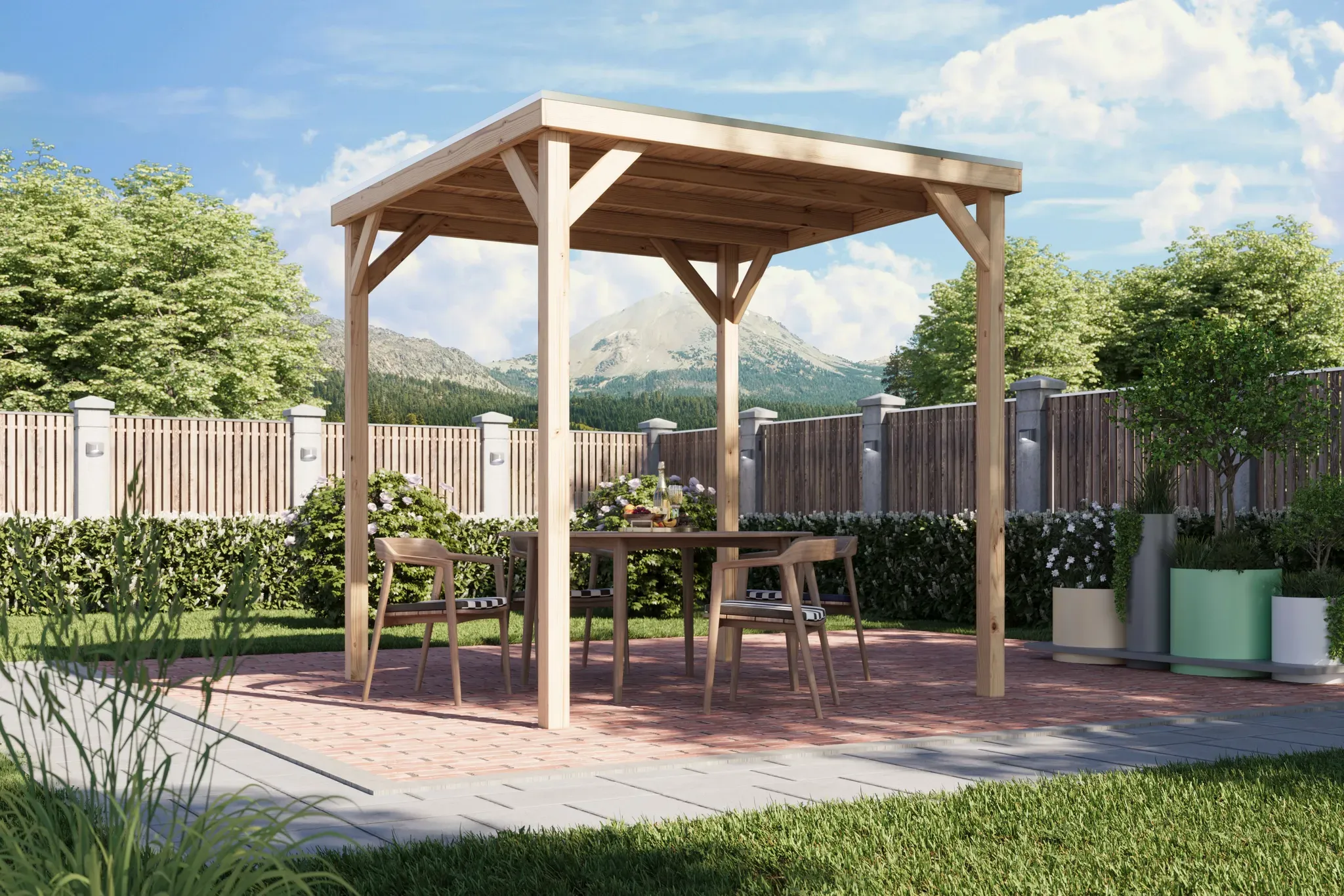 Holzpavillon KARIBU 