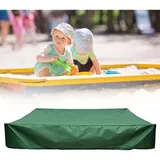Stoff-sandkastenabdeckung, Staubdichte Schutzabdeckung, 180 X 180 X 20 Cm, Wasserdichte Sandkastenabdeckung Für Garten, Pool, Sandkasten