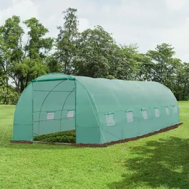 Outsunny Foliengewächshaus 8 x 3 x 2 m