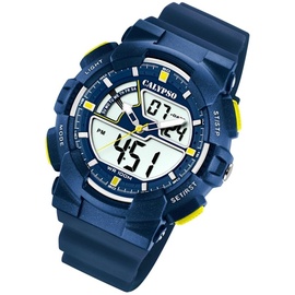 Calypso Digital Uhr Armbanduhr Herrenuhr blau K5771/3