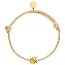 Purelei Armband Knot mit Knoten-Anhänger Gold Damen 