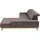 Musterring Wohnlandschaft MUSTERRING "MR 2490 Ecksofa mit erstklassigem Sitzkomfort, Long-Life-Leder", grau (light grau, b), B:342cm T:207cm, Sofas, Wohnlandschaft, Bronze-Fuß, Sitzhöhe 48cm, wahlweise mit Funktionen, Maße 342 x 207 cm