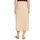 Cartoon Wickelrock Damen Beige 38