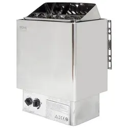 Saunaofen »KIVA«, 6 kW - silberfarben