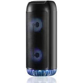Mediatech Partybox Uni MT3174 Bluetooth-Lautsprecher Karaoke FM-Radio Schwarz