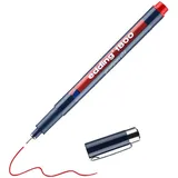 edding 1800 profipen Fineliner rot 0,25 mm, 1 St.