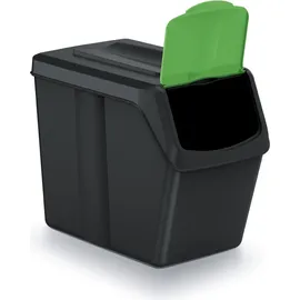 KEDEN Sortibox Recyclingbehälter 60L - Black - One Size