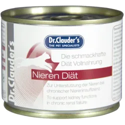 Dr. Clauder's Nieren Diätnahrung Dose Katzennassfutter 6 x 200 Gramm