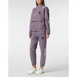 Plein Sport Scratch Yoga-Sweatjacke Herren Lila M